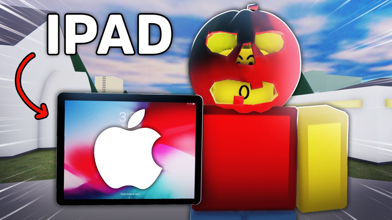YOU CAN NOW USE AN IPAD INSIDE OF ROBLOX???