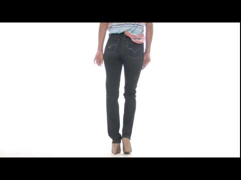 women's levi's 512 perfectly slimming jeans