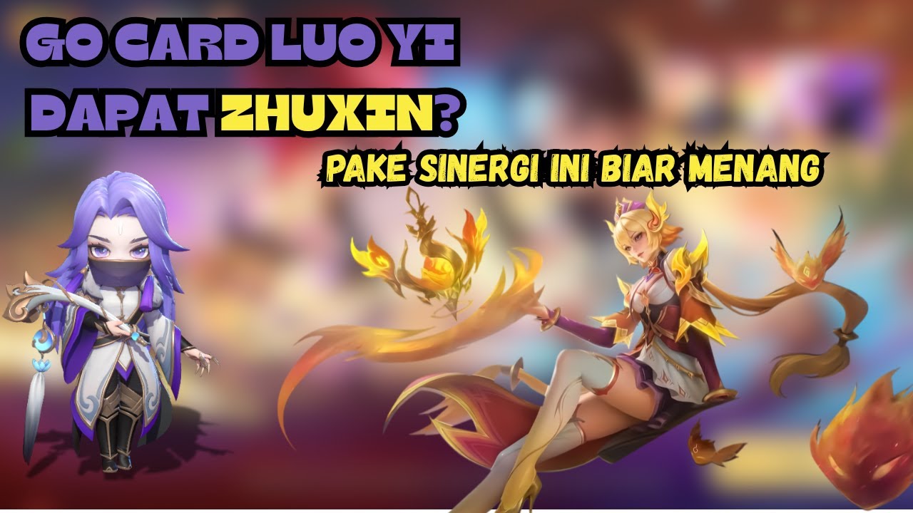 Pake Luo Yi Dapatnya Zuxin, Jadiin Sinergi ini Dijamin Menang #mcgg