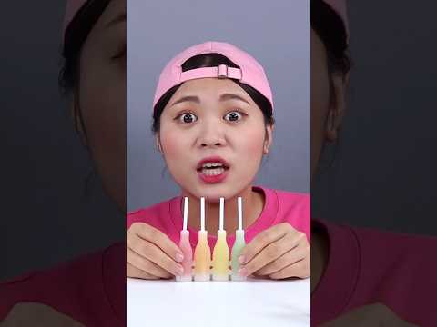 NIK-L-<strong>NIP</strong> Wax Bottle Mukbang 닉클립 왁스 캔디 먹방