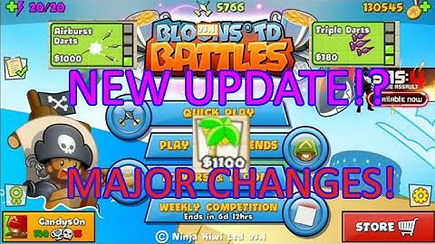 MAJOR Update! Bloons TD Battles v3.1 | Explained and Analyzed!