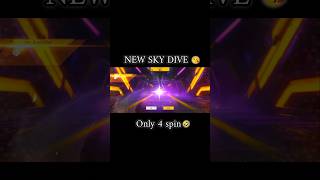 Free fire new sky dive skin #freefire #freefiremax #shorts #viralvideo