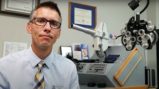 What is different about a low vision examination?