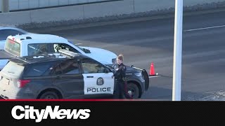 Daylight police shooting at NW Calgary CTrain station sends man to hospital