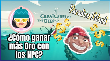 🤑Me pagan MUCHO MÁS por mis PECES💰| PARADISE ISLAND | CREATURES OF THE DEEP.