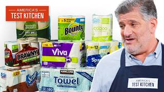Athlete Statistics What's The Best Paper Towel in the Market? | America's Test Kitchen