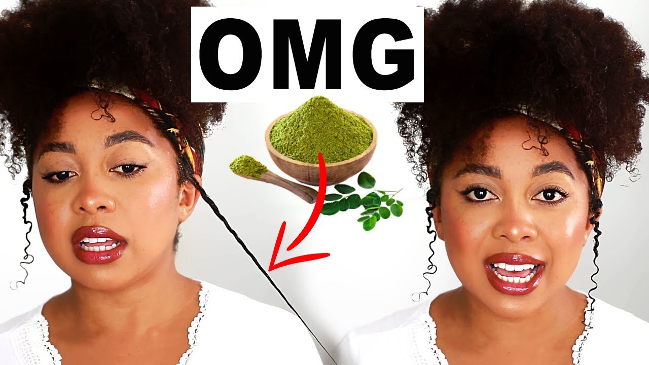 3 WAYS TO USE MORINGA FOR MASSIVE HAIR GROWTH| MORINGA OIL, DEEP CONDITIONER & SUPERFOOD