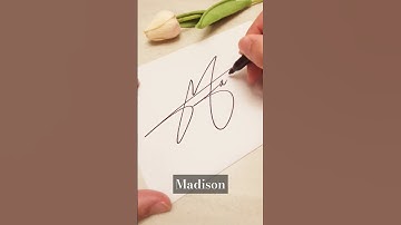 #Madison #signature #firma