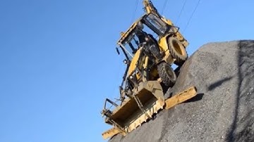 10 Amazing Dangerous Idiots Excavator Operator Skill - Fastest Climbing Excavator Machines Driving