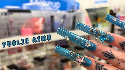 Public ASMR in ROSS | Tapping, Scratching, Fabric Sounds, Camera Scratching, Crinkles