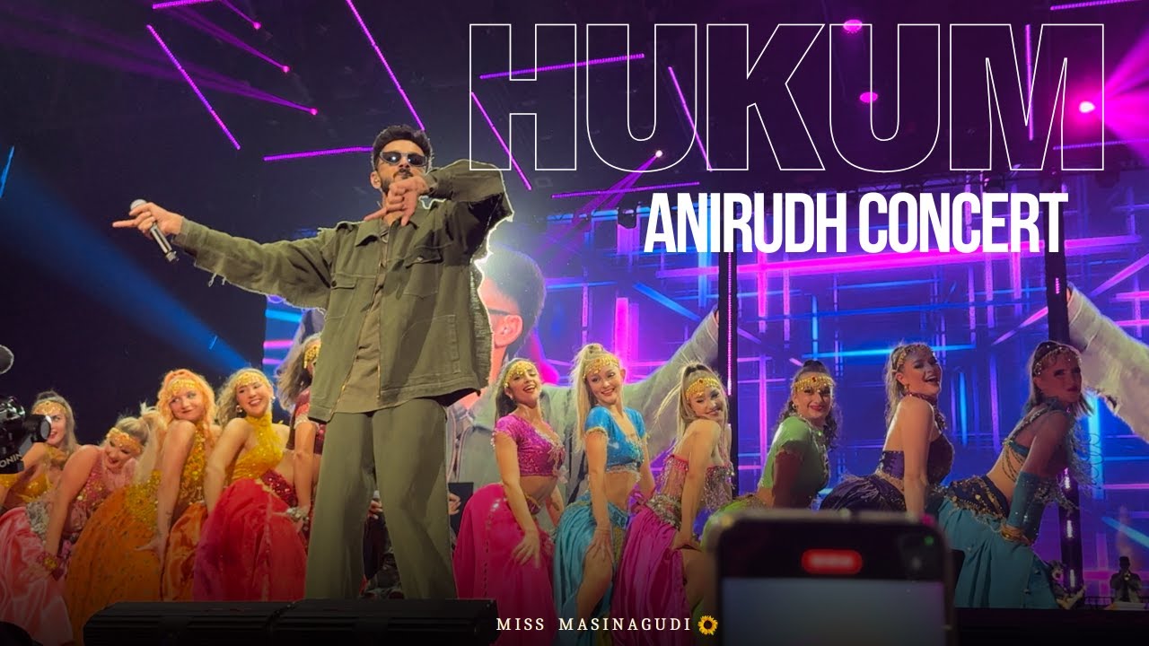 Anirudh Hukum Tour | Melbourne 2024 #anirudh #hukum #anirudhconcert #melbourneaustralia #melbourne