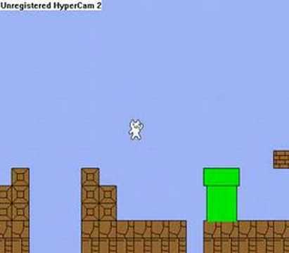 Syobon Action First Level Speedrun (better)