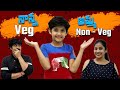 Husband veg wife non veg  family challenge  daddy vs mom  vlog  sushma kiron