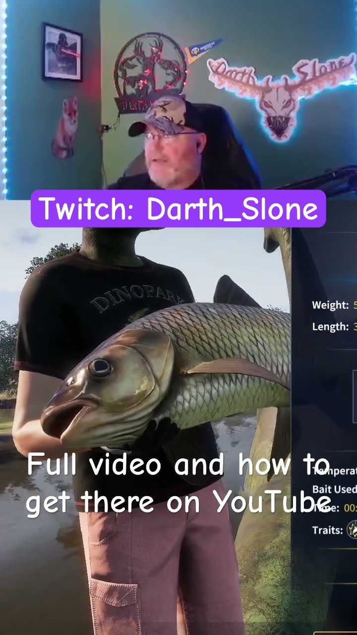 Dinosaur Diamond #fishing #gaming #darthslone