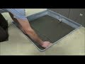 Installing a wetroom in a concrete floor - Wedi