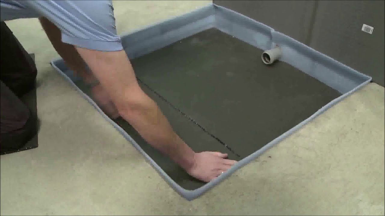 Installing A Wetroom In A Concrete Floor Wedi Youtube