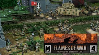 Flames of War Battle Report - Soviet Mixed Tankovy vs Pz III Formation