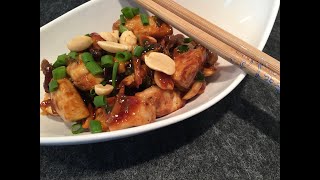 Kung Pow Chicken-Chinese-(Gong bao Ji Ding)-High heat cooking
