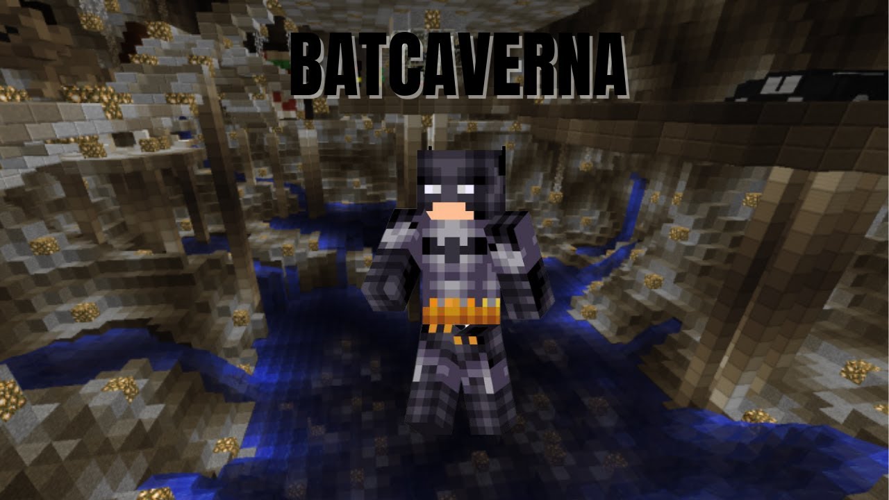 Construindo A Batcaverna Minecraft Hardcore Ep 02 Youtube