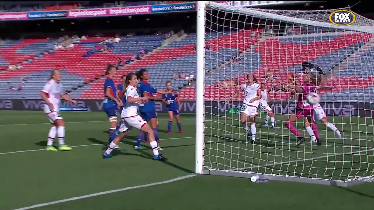 football score Alex Chidiac Westfield W-League highlights