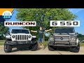 Jeep Wrangler Rubicon vs Mercedes G550 - Dressed-Up or Bare-Chest Off-Roading