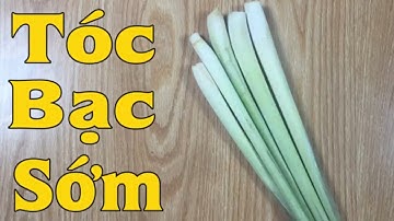 Nhuộm tóc bạc thành tóc đen nhánh ngay tại nhà rất nhanh và đơn giản chỉ với vài cọng sả [Sức Khỏe]