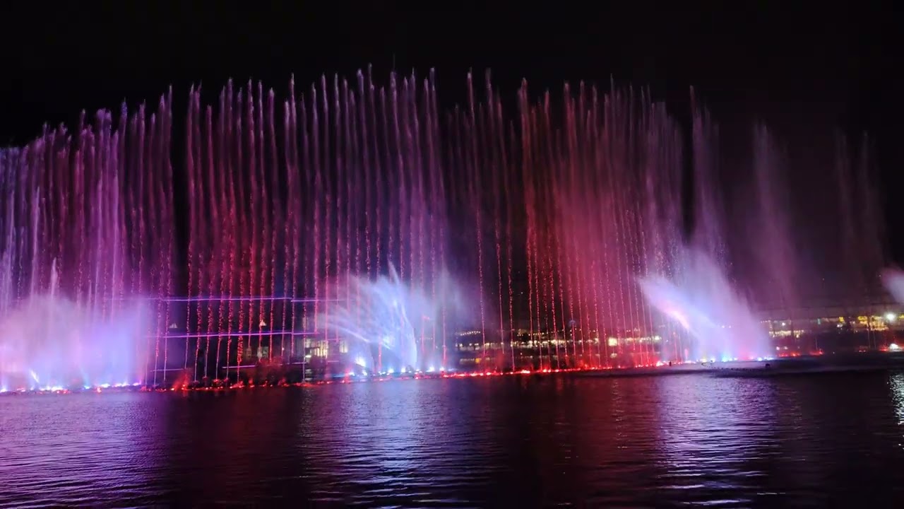 Okada fountain show!! 12/21/2025 ♥️