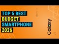 Top 5 Best Budget Smartphone 2026 | Top Affordable Smartphone