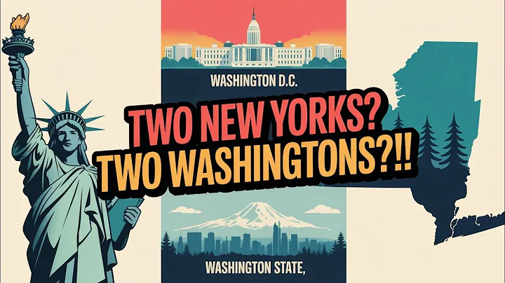 “Why the USA Has 2 New Yorks AND 2 Washingtons! 🇺🇸”
