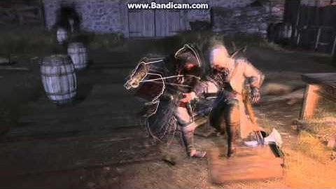 Asassin creed 3 Death Scene Connor VS Haytham