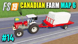 Selling Big Square Cotton Bales - FS19 CANADIAN FARM MAP 6 #14