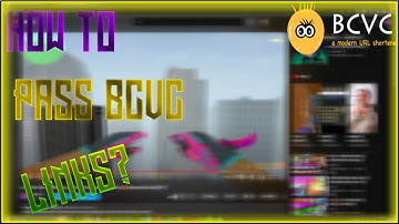 How to pass bcvc link?