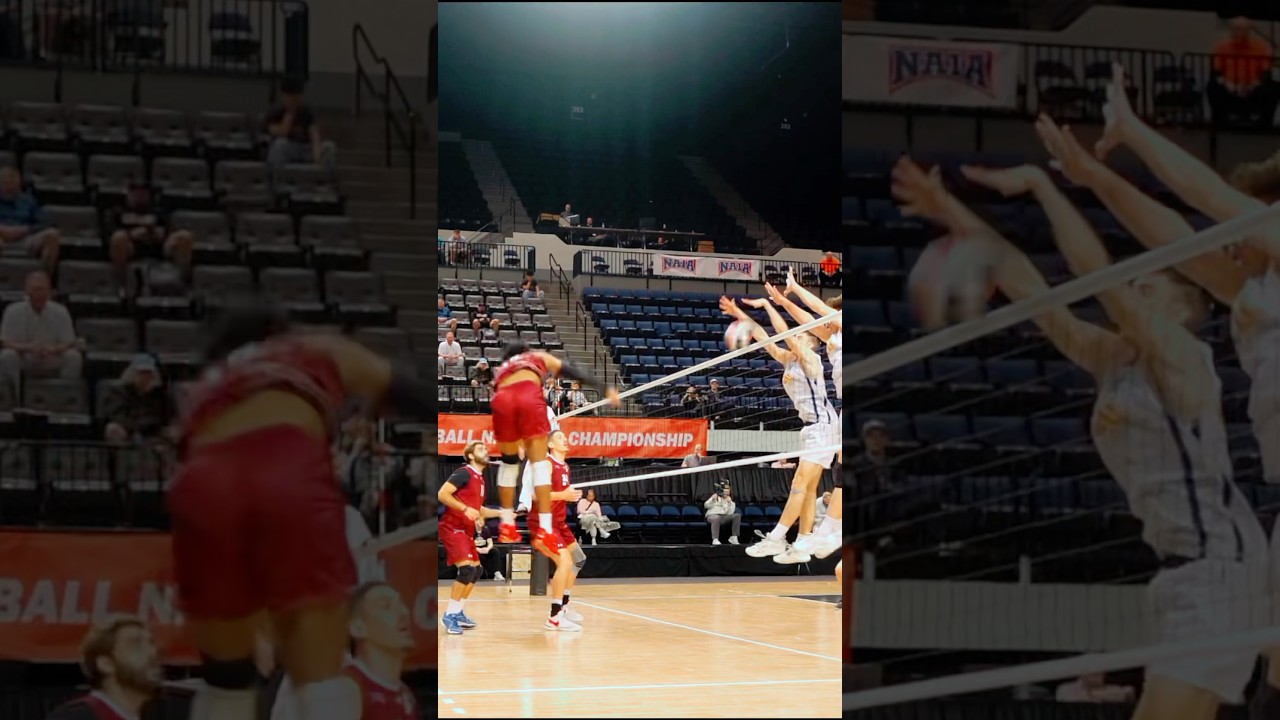 No Hitting Through This Block | NAIA Volleyball Semifinals Showdown