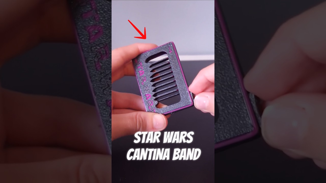 3D-Printed Star Wars Cantina Band 🎶✨️ 