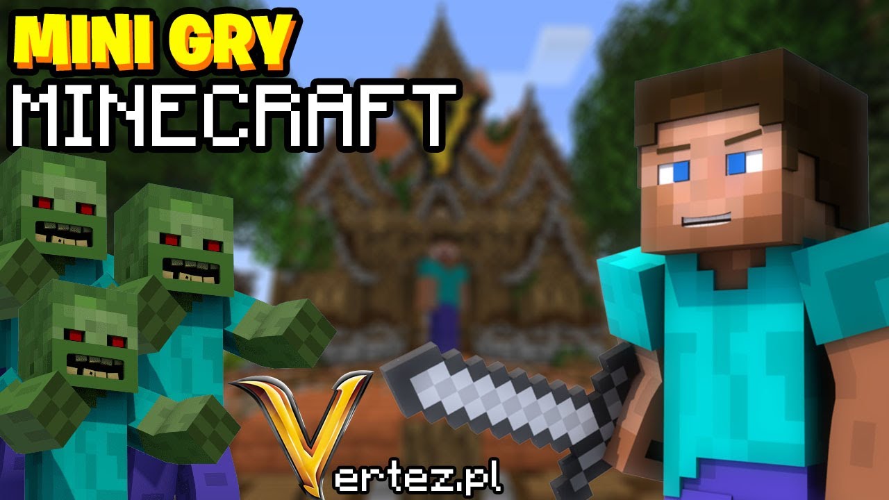 MINECRAFT : SERWERY #2 [Mini gry na serwerze Verteza] - YouTube