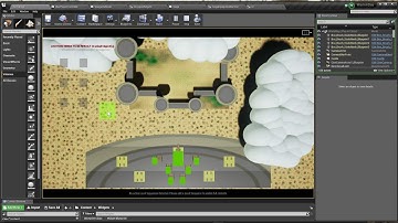 Drag and drop to tile on landscape UE4