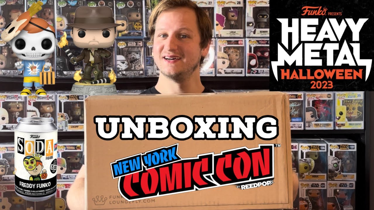 NYCC 2023 Exclusive Funko Haul Unboxing