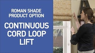 Continuous Cord Loop Lift for Roman Shades - QuickDemo