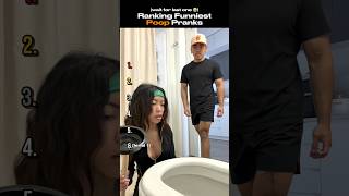Ranking Funniest Poop Pranks #shortsviral #ranking