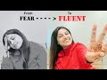 Fear to Fluency✅5 Practical Tips For Better Fluency✅ #viral#english#Vinie#englishspeech