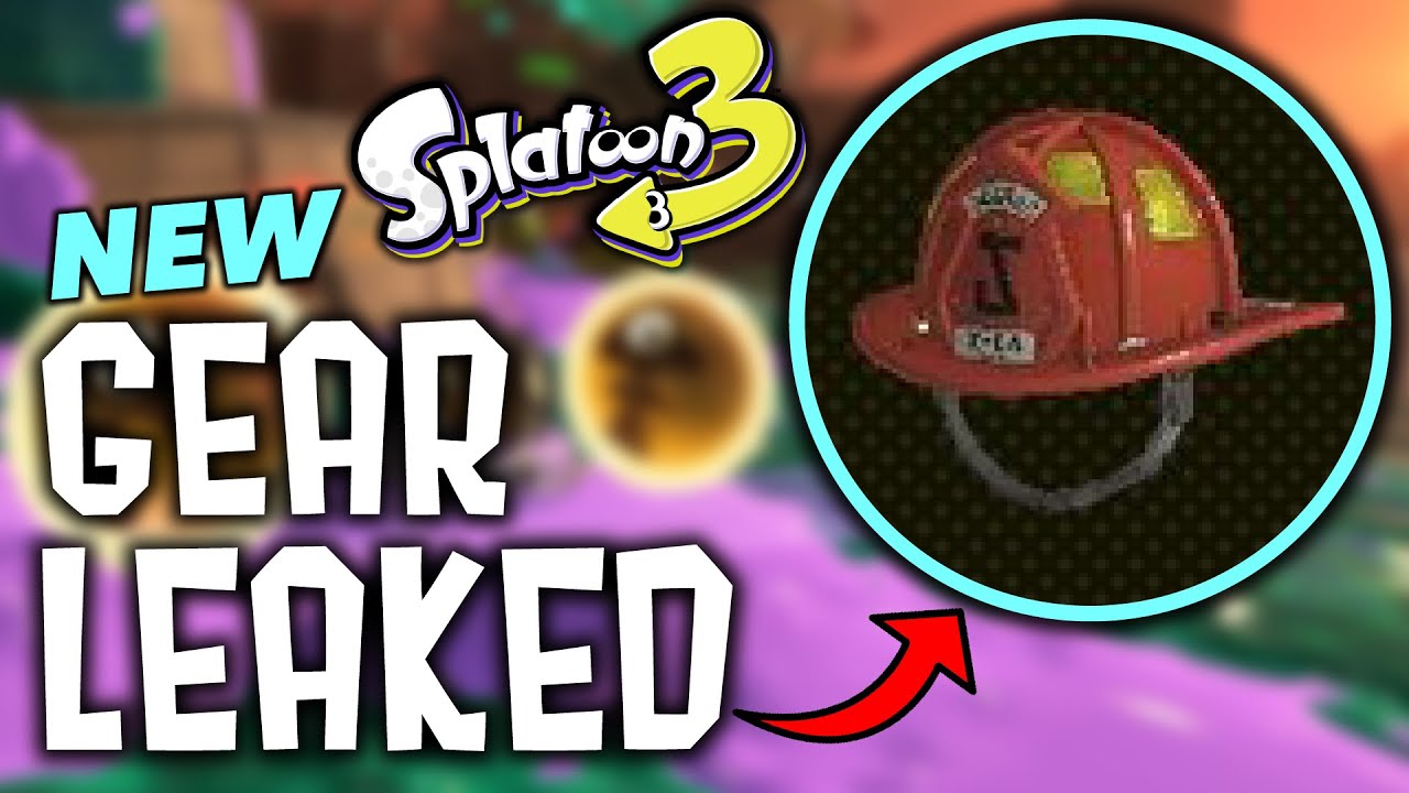 BRAND NEW Salmon Run Gear LEAKED (Splatoon 3) - YouTube