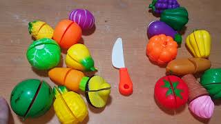 Food Toys | Plastic Fruits Cutting | Satisfying Video | Cutting ASMR | No Talking