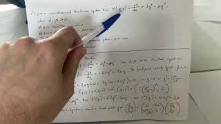 Advanced Classical Mechanics Practice Final Exam Problem Number Six of Fifteen
