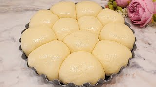 Why didn't I know this method before? ❗️My grandmother's recipe. Fluffy buns in 5 minutes.