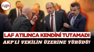 AKP'li vekil laf attı, İYİ Partili Erhan Usta çileden çıktı: Üzerine yürüdü! \