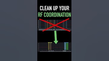 Get a Cleaner RF Coordination for Wireless Systems - SoundBase Band Plan #soundbase #RFCoordination