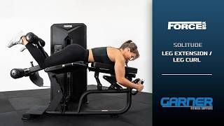 Force USA Solitude Leg Extension / Leg Curl Machine