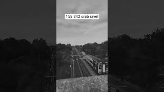 Northern 158 842 passing to crab rave! #dj #remix #smoothtransision