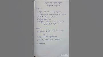 BM3451- Bio control system/important questions #engineering #exam ....