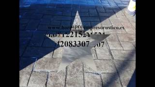 Hormigon Impreso Modelos GRANYENA DE SEGARRA,Lleida Tel.671221521-642083307
